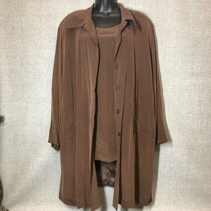 Diane Von Furstenberg Silk Top 2PC